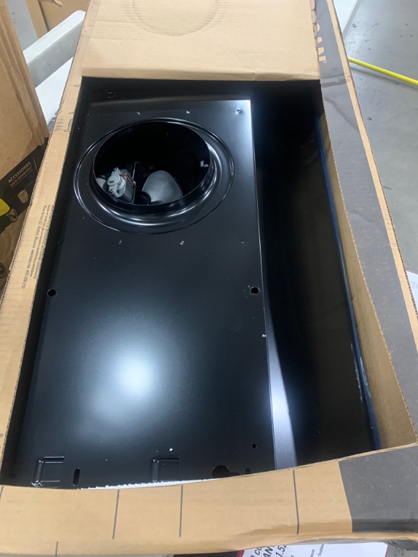 Photo 2 of 42000 Series 36 in. 230 Max Blower CFM Under-Cabinet Range Hood with Light in Black
