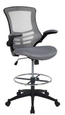 Photo 1 of Dark Gray Mesh Draft Chair
BL-X-5M-D-DKGY-GG