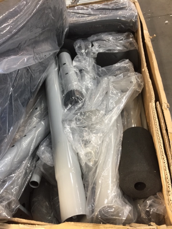 Photo 4 of BalanceFrom RS 60 Multifunctional Workout Station Adjustable Olympic Workout Bench with Squat Rack, Leg Extension, Preacher Curl, and Weight Storage, 800-Pound Capacity, Gray
