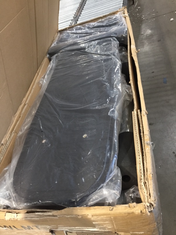 Photo 2 of BalanceFrom RS 60 Multifunctional Workout Station Adjustable Olympic Workout Bench with Squat Rack, Leg Extension, Preacher Curl, and Weight Storage, 800-Pound Capacity, Gray
