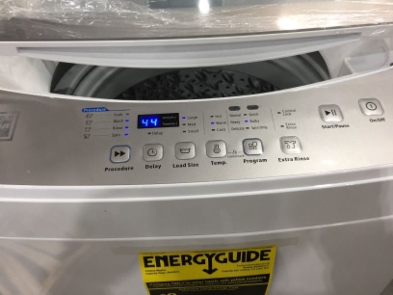 Photo 2 of ***PARTS ONLY***
RCA RPW210 WASHER, 2.1 cu ft, White