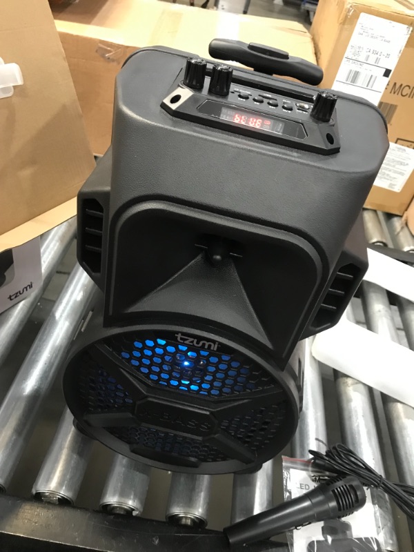 Photo 2 of Tzumi led jobsite speaker