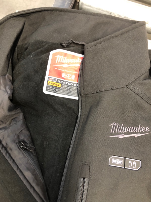 Photo 3 of **READ BELOW** Milwaukee 204B-21S M12 12V Heated Toughshell Jacket Kit Black (((2X)))
