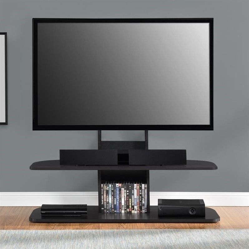 Photo 1 of Galaxy XL Espresso TV Stand with Mount for TVs up 65"
