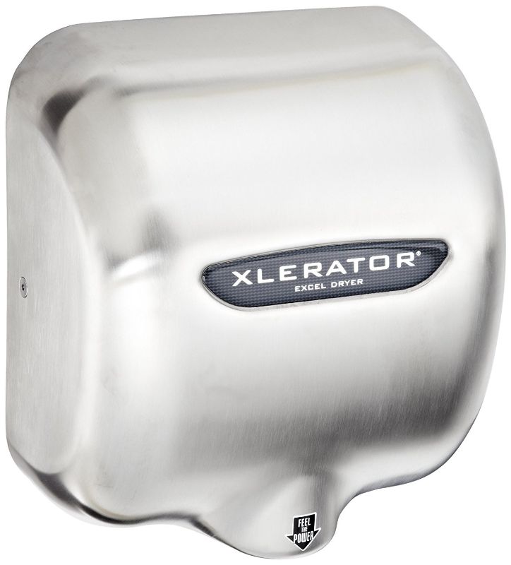 Photo 1 of ***PARTS ONLY*** Excel Dryer XL-SB Hand Dryer XLERATOR Automatic, Surface-Mounted, Brushed Stainless Steel Cover, 110-120V Standard Nozzle