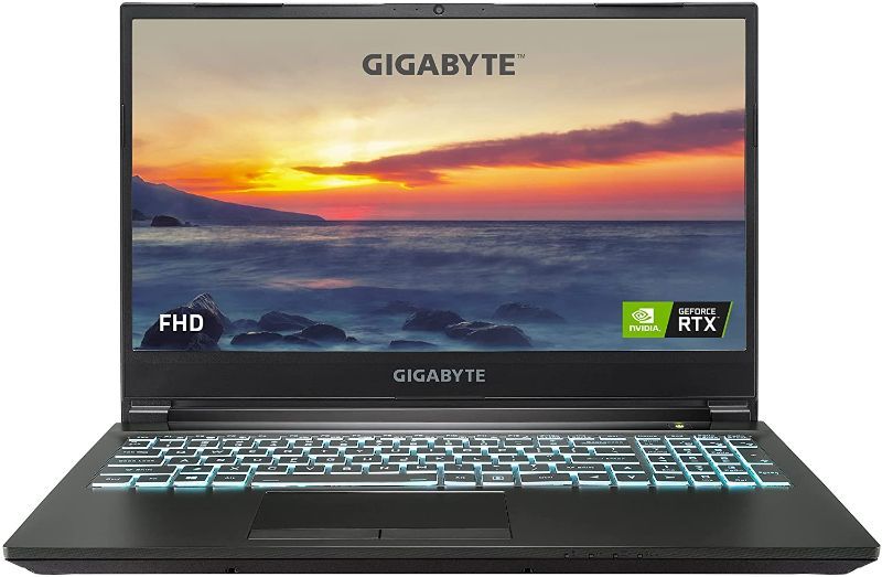 Photo 1 of GIGABYTE G5 MD - 15.6" FHD IPS ANTI-GLARE 144HZ, INTEL CORE I5, NVIDIA GEFORCE RTX 3050 TI LAPTOP GPU 4GB GDDR6, 16GB MEMORY, 512GB SSD, WIN10 HOME, GAMING LAPTOP (G5 MD-51US123SH)
