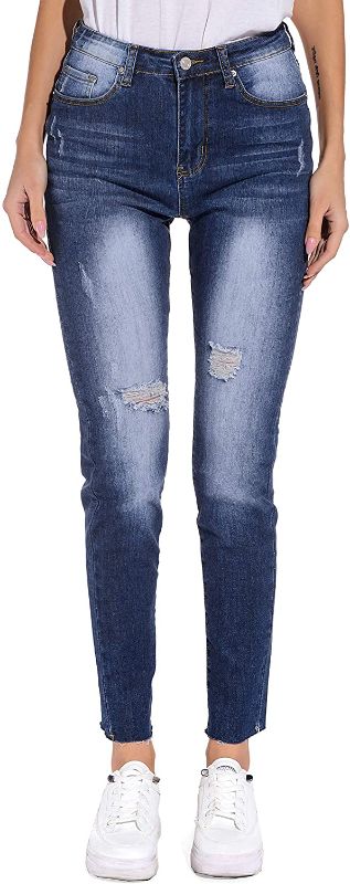 Photo 1 of SEYORZ DENIM HOT SHORTS FOR WOMEN HIGH STRETCH MID RISE SHAPING PULL-ON SKINNY JEANS- LARGE
