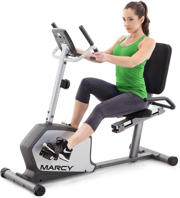 Photo 1 of ***PARTS ONLY*** Marcy Recumbent Exercise Bike with Adjustable Seat and 8 Resistance Levels, 300 Pound Capacity NS-1201R
