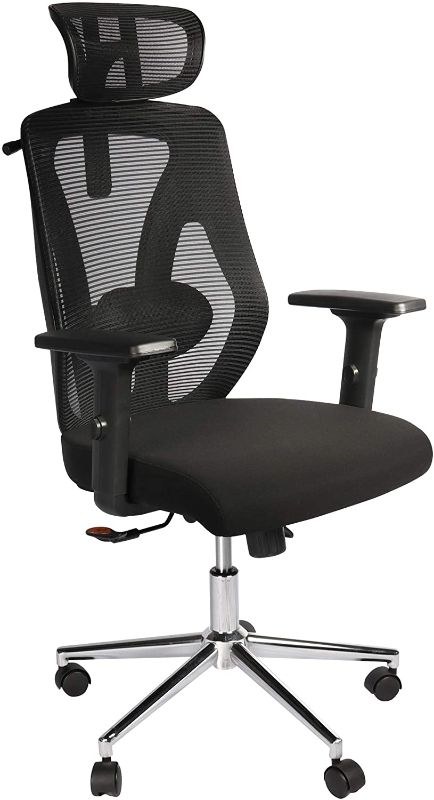 Photo 1 of Lavievert Ergonomic Adjustable Office Chair Desk Chair Computer Chair with Lumbar Support and Adjustable Headrest & Armrest High Back with Breathable Mesh
