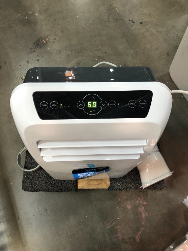 Photo 5 of 3-in-1 Portable Air Conditioner with Built-in Dehumidifier Function,Fan Mode, Remote Control, Complete Window Mount Exhaust Kit
**BLOWS ICE COLD**MISSING SOME ACCESSORIES**