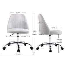 Photo 1 of BLUE HOME OFFICE MODERN TWILL FABRIC MID BACK TASK CHAIR