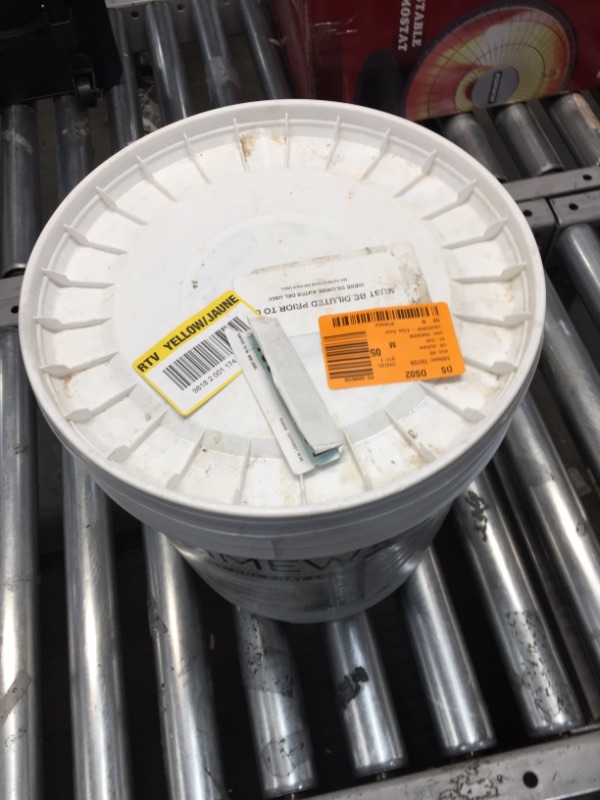 Photo 1 of 4 Gal. Avorio White Limewash Interior/Exterior Paint