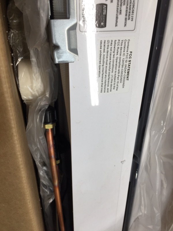 Photo 3 of 12,000 BTU 1.0 Ton 115-Volt Ductless Mini Split Air Conditioner w/ Inverter Heat Pump Remote and 16 ft. Copper Line Set