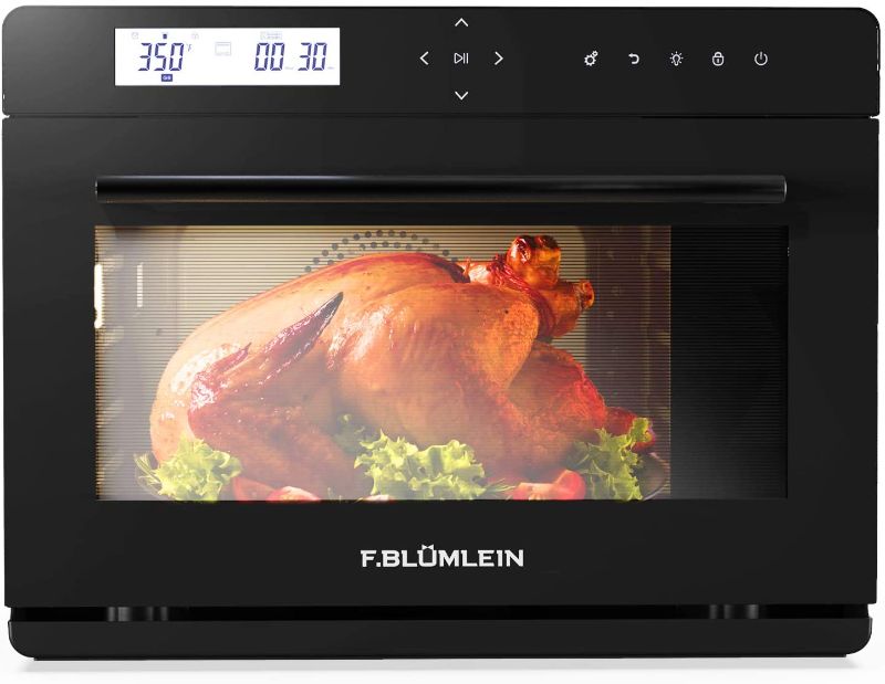 Photo 1 of F.BLUMLEIN Steam Convection Oven Countertop 34 Qt - 10 Modes with 24 Item Preset Menu and 10 DIY Recipe Slots - Extra Large Size for Entire Family