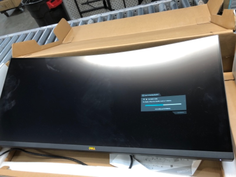 Photo 2 of Dell Curved Gaming Monitor 34 Inch Curved Monitor with 144Hz Refresh Rate, WQHD (3440 X 1440) Display, Black - S3422DWG
Missing Remote 