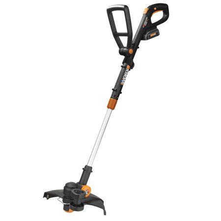 Photo 1 of **MISSING BATTERY** WORX WG170 2 GT Revolution 20V PowerShare 12 Grass Trimmer Edger Mini Mower 2 0Ah Battery and Charger Included Black and Orange
