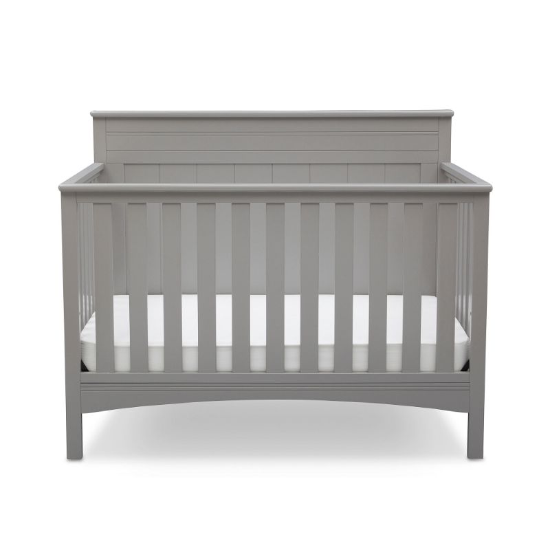 Photo 1 of Delta Children Fancy 4-in-1 Convertible Crib, Greenguard Gold Certified - Gray