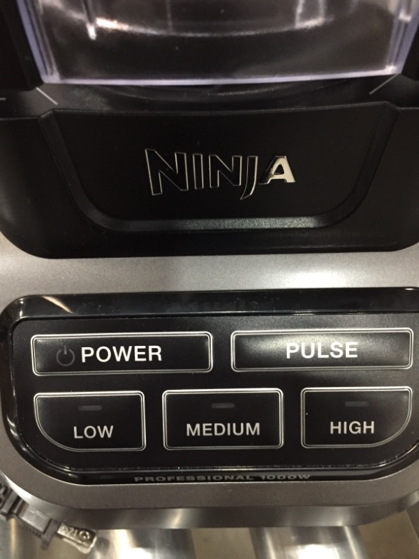 Photo 1 of Ninja BL610 Professional 72 Oz Countertop Blender with 1000-Watt Base and Total Crushing Technology for Smoothies, Ice and Frozen Fruit, Black, 9.5 in L x 7.5 in W x 17 in H
