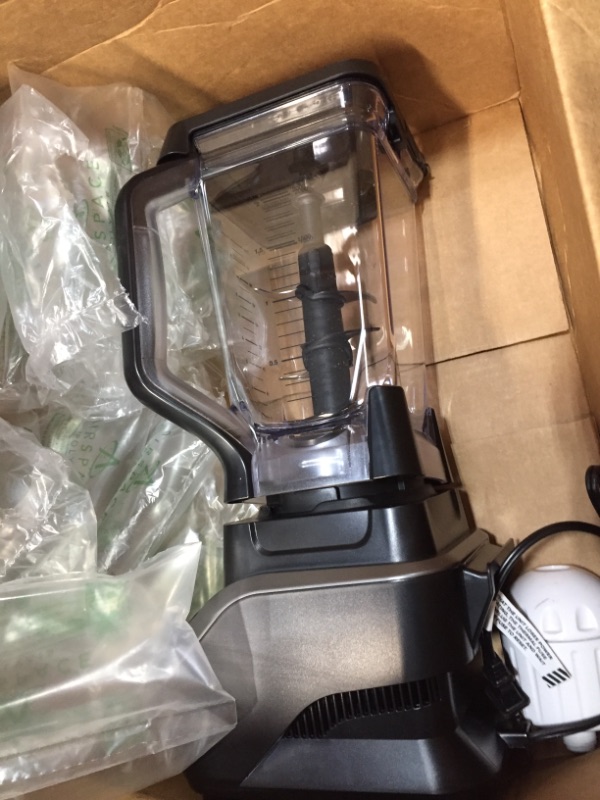 Photo 1 of Ninja BL610 Professional 72 Oz Countertop Blender with 1000-Watt Base and Total Crushing Technology for Smoothies, Ice and Frozen Fruit, Black, 9.5 in L x 7.5 in W x 17 in H
