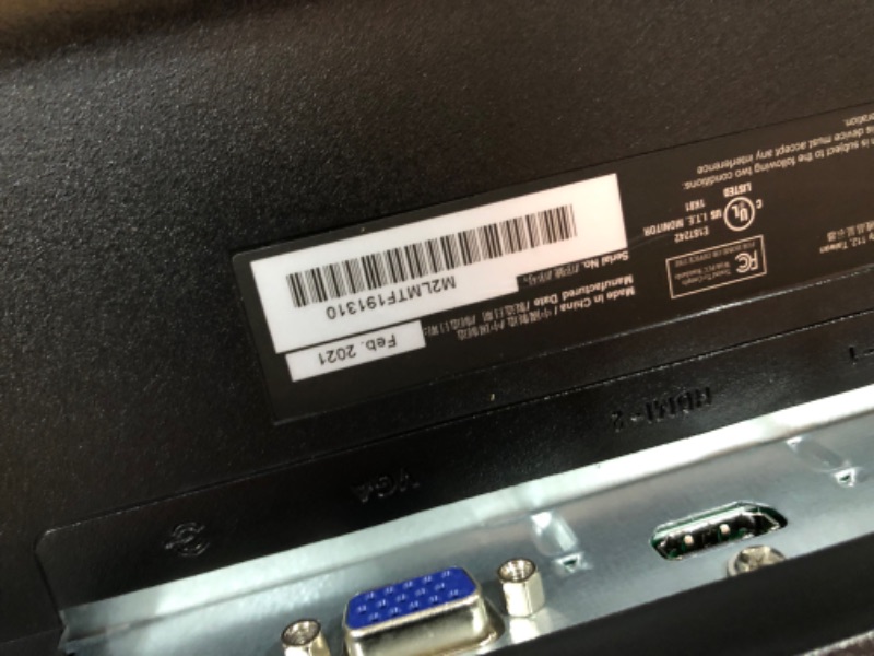 Photo 1 of ASUS VP278QG 27” Full HD Eye Care Monitor
