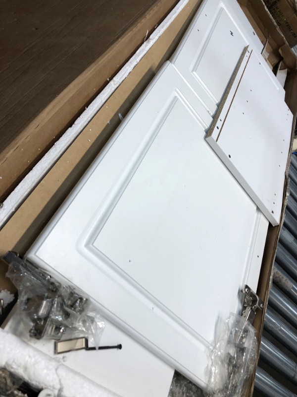 Photo 2 of 54" SystemBuild Kendall Wall Cabinet, White
