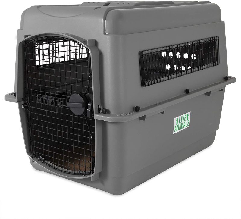 Photo 1 of 36" Petmate Sky Kennel Pet Carrier, GRAY
