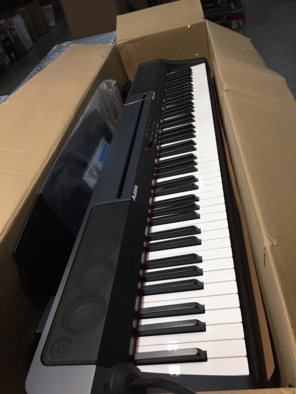 Photo 3 of *Tested and functioned*
*Alesis Recital Grand - 88 Key Digital Piano with Full Size Graded Hammer Action Weighted Keys, Multi-Sampled Sounds, 50W Speakers, FX and 128