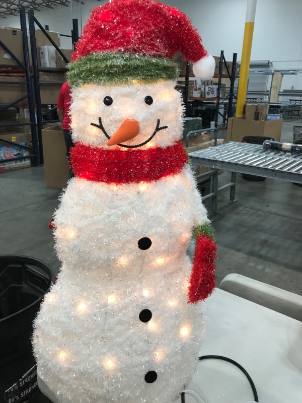 Photo 2 of *STOCK PHOTO USED FOR REFERENCE*
3ft tall light up snowman