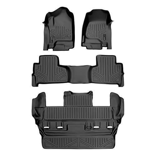 Photo 1 of *Incomplete*
SMARTLINER Custom Fit Floor Mats 3 Row Liner Set Black for 2015-2020 Chevrolet Tahoe / GMC Yukon
