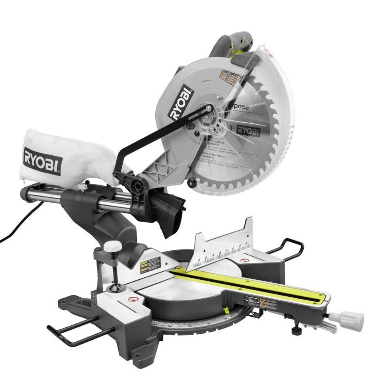 Photo 1 of RYOBI 12 in. Sliding Compound Miter Saw with LED
