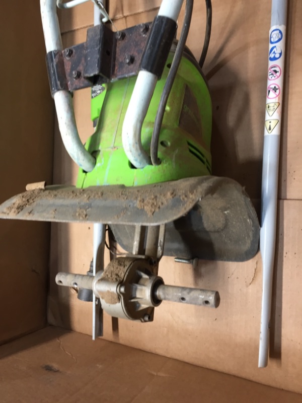 Photo 1 of *Previously Used*
*Greenworks 27072 8-amp Corded Tiller, 10-inch