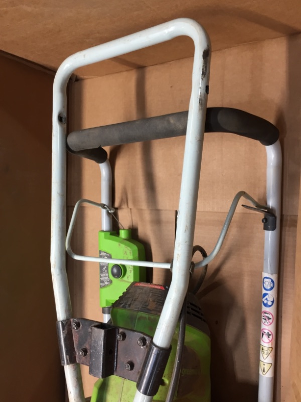Photo 1 of *Previously Used*
*Greenworks 27072 8-amp Corded Tiller, 10-inch