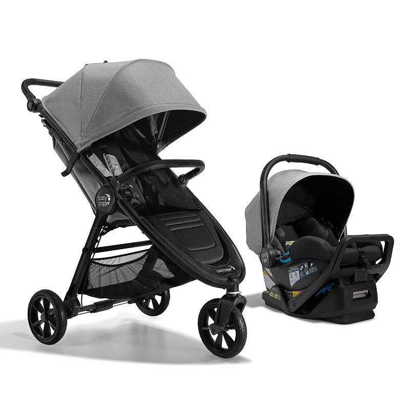 Photo 1 of Baby Jogger City Mini GT2 All-Terrain Travel System | Includes City GO 2 Infant Car Seat, Pike
