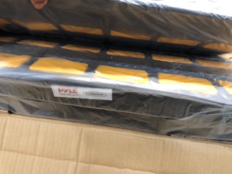 Photo 1 of PYLE PCRBDR44 - Car/Truck Curb Ramps - Vehicle Curb-Side Bridge Kit (2-Pcs.)
