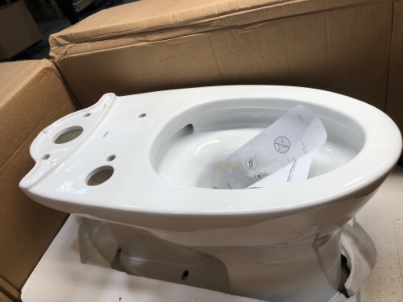 Photo 2 of ***INCOMPLETE*** TOTO MW454574CEFG#01 WASHLET+ Drake Elongated 1.28 GPF Toilet and WASHLET S300e Bidet Seat, Cotton White
