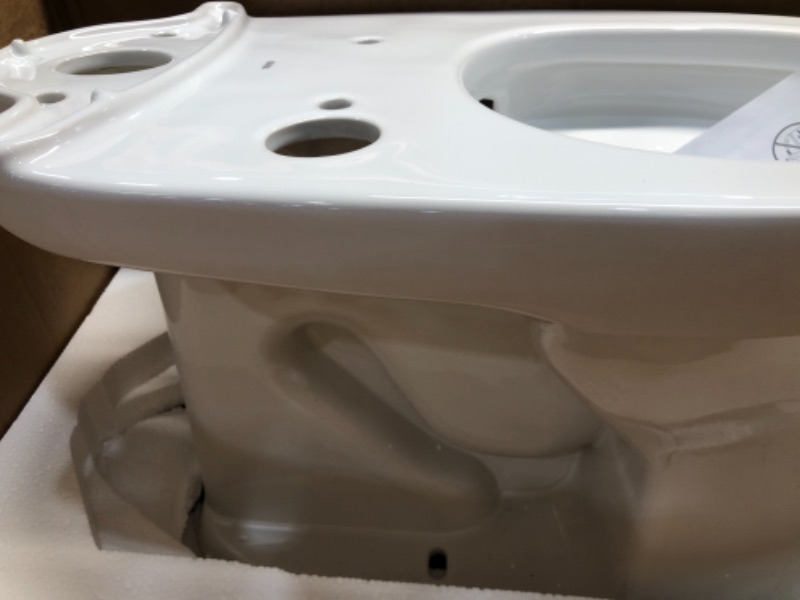 Photo 3 of ***INCOMPLETE*** TOTO MW454574CEFG#01 WASHLET+ Drake Elongated 1.28 GPF Toilet and WASHLET S300e Bidet Seat, Cotton White
