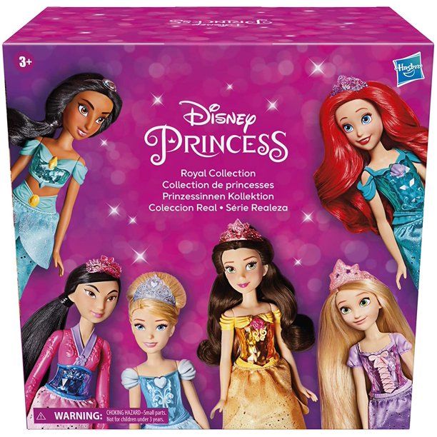 Photo 1 of **INCOMPLETE**Disney Princess Royal Collection, 12 Royal Shimmer Fashion Dolls with Skirts and Accessories, Toy for Girls 3 Years Old and Up
