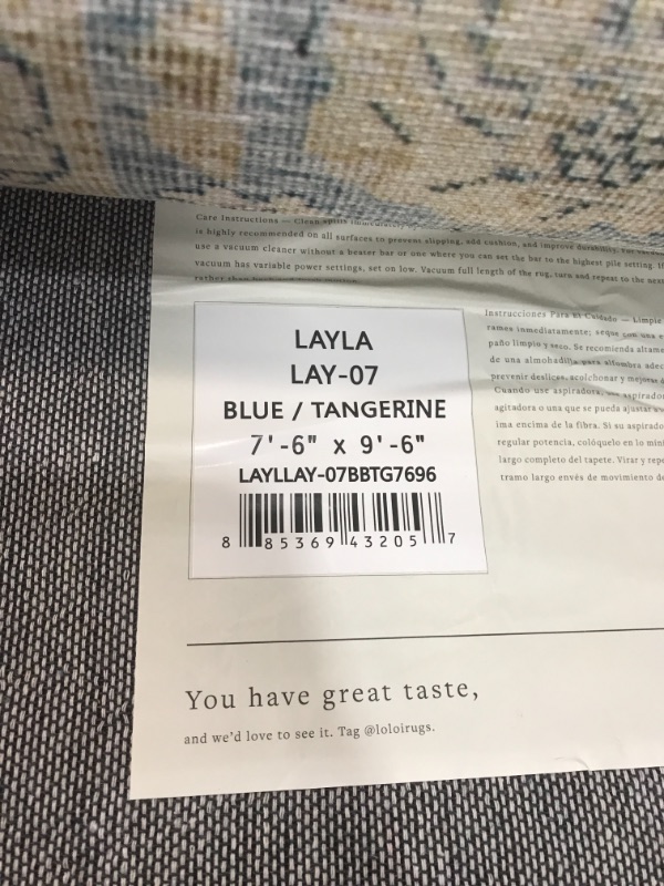 Photo 1 of Spring Valley Home Layla Lay-07 7'6" X 9'6" Area Rug
