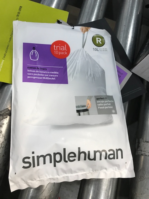 Photo 1 of simplehuman In-Cabinet Trash Can - Black