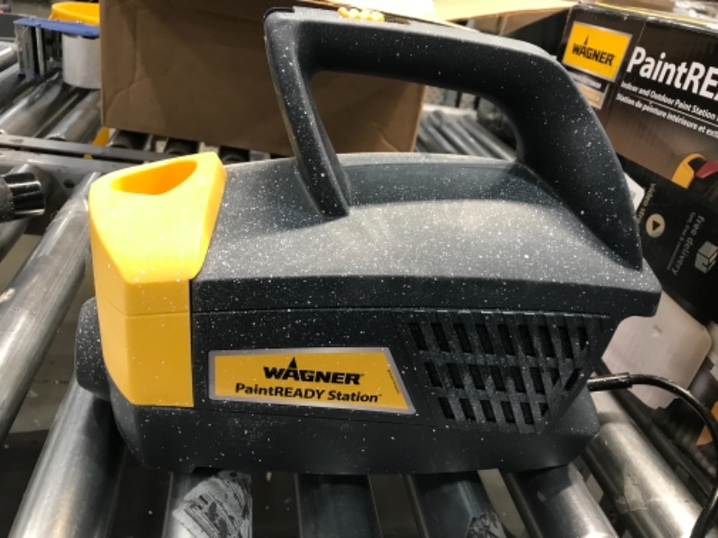 Photo 1 of Wagner Spraytech 0529017 PaintREADY Station HVLP Stationary Paint Sprayer, Great for Spraying Sheds, Decks and Walls
