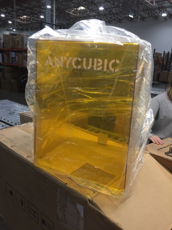 Photo 3 of ANYCUBIC Wash and Cure Plus, Largest 2 in 1 Wash Cure Machine for Mono X Large LCD SLA 3D Printer Models with L-Shaped Strip Curing Light & Rotary Curing Platform and Washing Size 192mmx 120mmx 290mm
