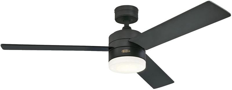 Photo 1 of Westinghouse Lighting 7205900 Alta Vista 52-Inch Matte Black Indoor Ceiling Fan