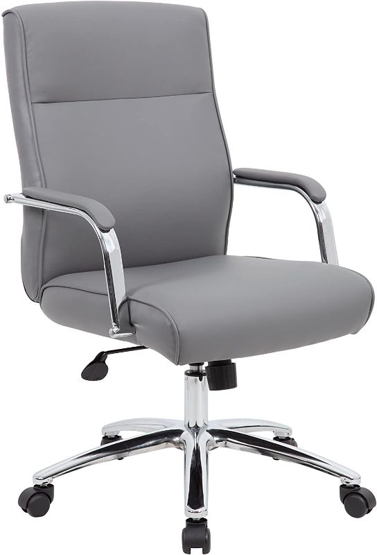 Photo 1 of Boss Office Products Chairs Executive Seating, Grey
