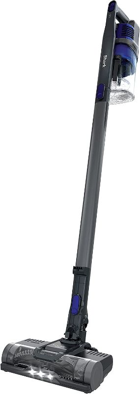 Photo 1 of Shark IX141 Pet Cordless Stick Vacuum with XL Dust Cup, LED Headlights, Removable Handheld, Crevice Tool & Pet Multi-Tool, 40min Runtime, Grey/Iris
