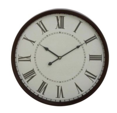 Photo 1 of 
LITTON LANE
White Metal Traditional Wall Clock