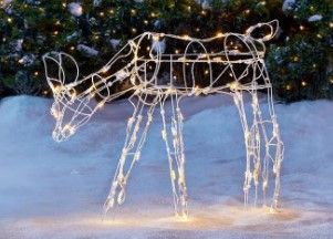 Photo 1 of Home Accents Holiday
3 ft LED 80-Light Wire Doe Yard Sculpture