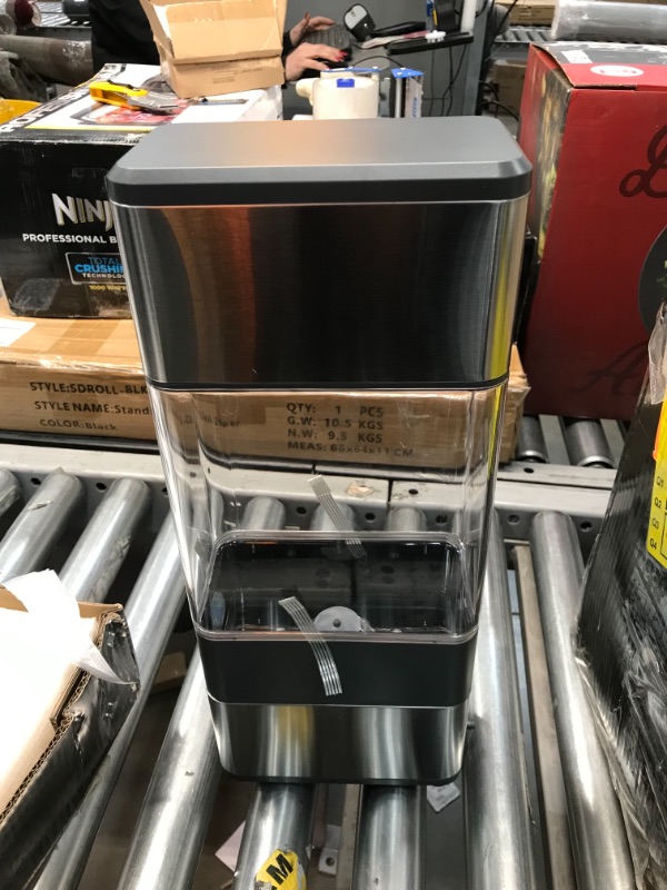 Photo 9 of //MINOR COSMETIC DAMAGE AND DENTS, MISSING ICE SCOOP// GE Profile Opal | Countertop Nugget Ice Maker with Side Tank | Portable Ice Machine with Bluetooth Connectivity | Smart Home Kitchen Essentials | Stainless Steel Finish | Up to 24 lbs. of Ice Per Day
