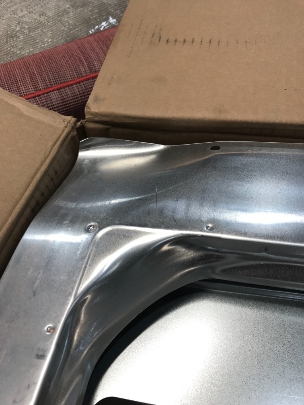 Photo 5 of //MAJOR DAMAGE WITH DENTS AND BENT//
Broan Aluminum Roof Cap for 3-1/4 Inch X 10 Inch or up to 8 Inch Round Duct
