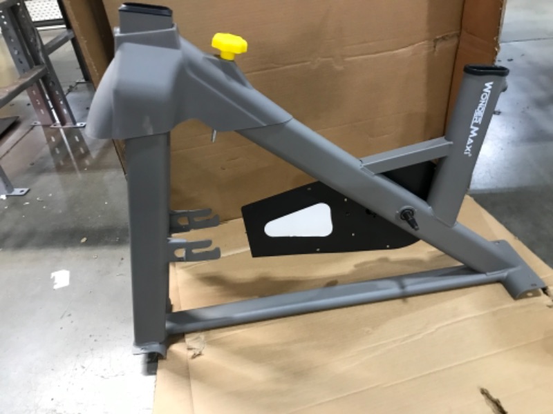 Photo 3 of **MISSING COMPONENTS** **ONLY FRAME** Wonder Maxi Stationary Exercise Bike with 45Lbs Flywheel - Belt Drive Indoor Cycling Bike with Ipad Holder and LCD Monitor for Home Workout, 330 Lbs Weight Capacity
