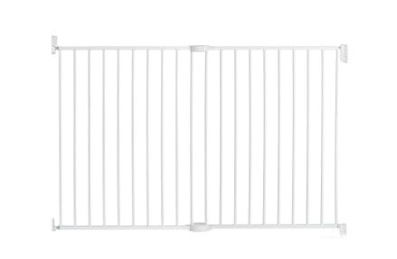 Photo 1 of Munchkin Extending XL Tall and Wide Hardware Baby Gate, Extends 33" - 56" Wide, White
